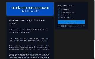 Creekside Mortgage, Inc. of Meridian website