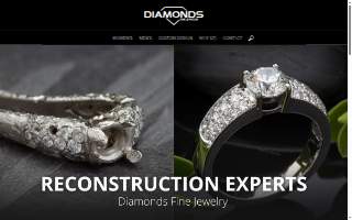 Diamonds Fine Jewelry website