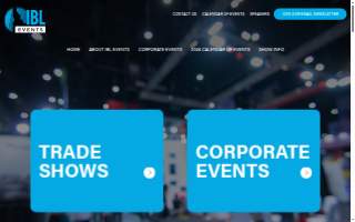 IBL Events website