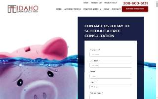 Idaho Bankruptcy Firm of Meridian website