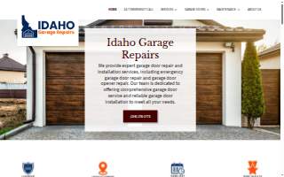 Idaho Garage Repairs website