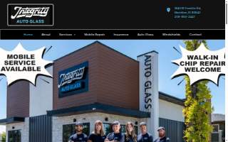 Integrity Auto Glass of Meridian website
