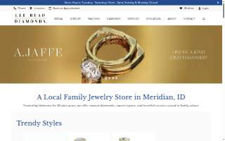 Lee Read Diamonds website