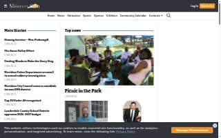 Meridian Vision website