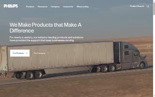 Phillips Driving School website