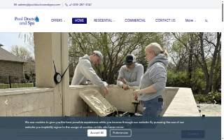 Pool DoctoRx and Spa website