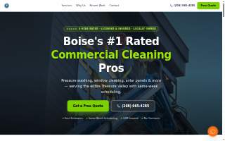 Premier Cleaning Pro website