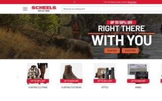 Scheels website