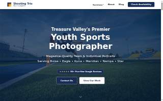 Shooting Trio Photography website
