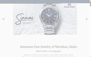 Simmons Fine Jewelry of Meridian website