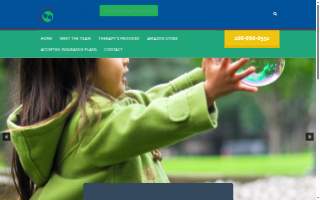 Small Talk Pediatric Therapy website