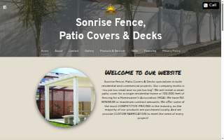 Sonrise Fence Company website
