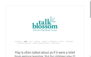 Talk Blossom LLC of Meridian website