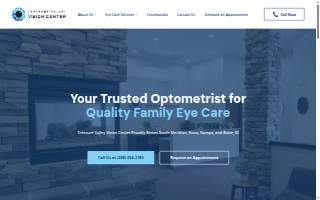 Treasure Valley Vision Center website
