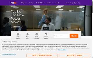 FedEx Office Print & Ship Center of Moscow website