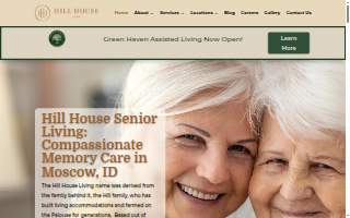Hill House Senior Living website