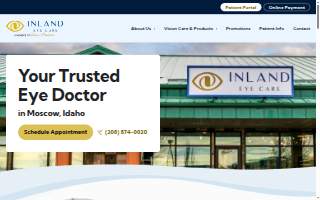 Inland Eye Care - Dr. Enjoli Cooke website