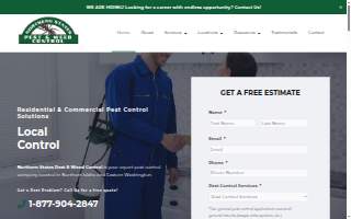 Northern States Pest Control website