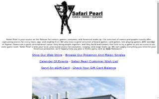Safari Pearl website