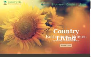Country Home Assisted Living/Retirement Homes website