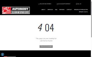 Cox Autobody Inc website