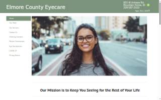 Elmore County Eye Care website