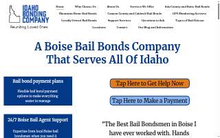 Idaho Bonding Company website