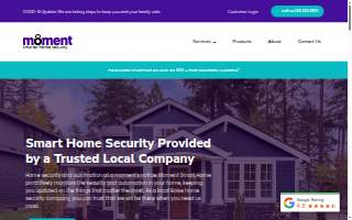 Moment Smart Home LLC website