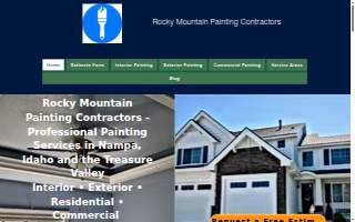 Rocky Mountain Painting Contractors of Mountain Home website