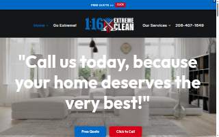 116 Extreme Clean website