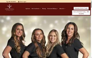 Aspen Creek Aesthetics website