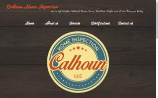 Calhoun Home Inspection website