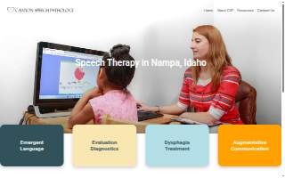 Canyon Speech Pathology website