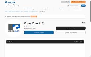 Cover Care, LLC website