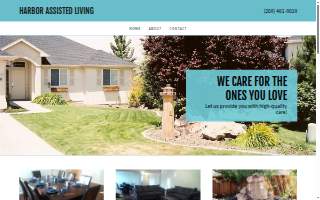 Harbor Assisted Living website