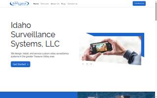 Idaho Surveillance Systems LLC of Coeur d'Alene website