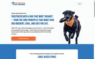 Positive Pets Dog Training of Nampa website