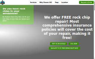 Rock Chip Hero website
