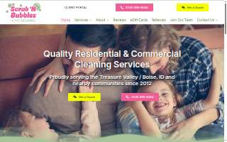 Scrub 'N Bubbles Cleaning LLC website