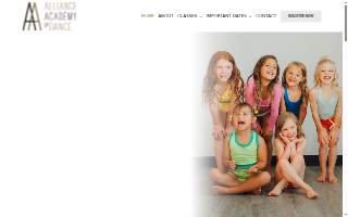 Alliance Academy of Dance website