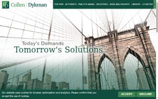 Dykman Law Office website