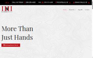 Idaho Hand Institute of Pocatello website