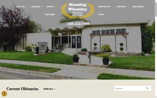 Manning Wheatley Funeral Home website