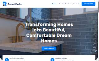 Remodel Idaho website