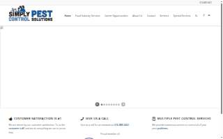 Simply Pest website