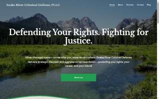 Snake River Criminal Defense PLLC website