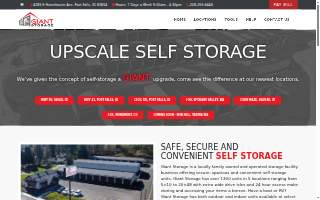 Giant Storage - Post Falls website