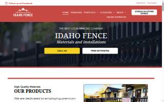 Idaho Fence website