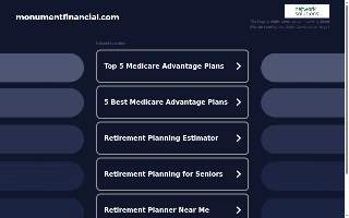 Monument Financial, Inc. website