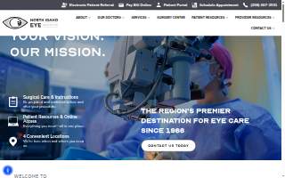 North Idaho Eye Institute of Post Falls website